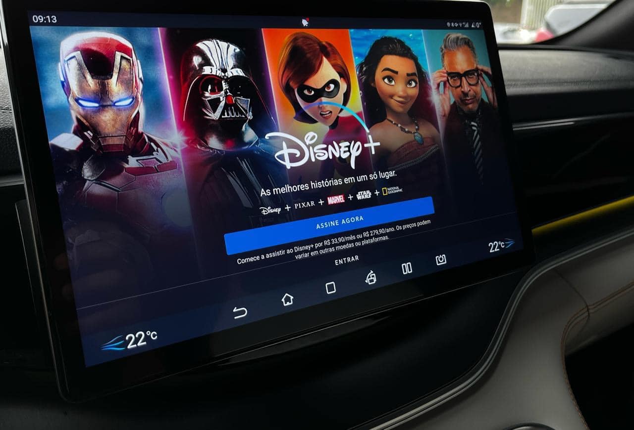 Boîte AI YouTube et Netflix pour BYD