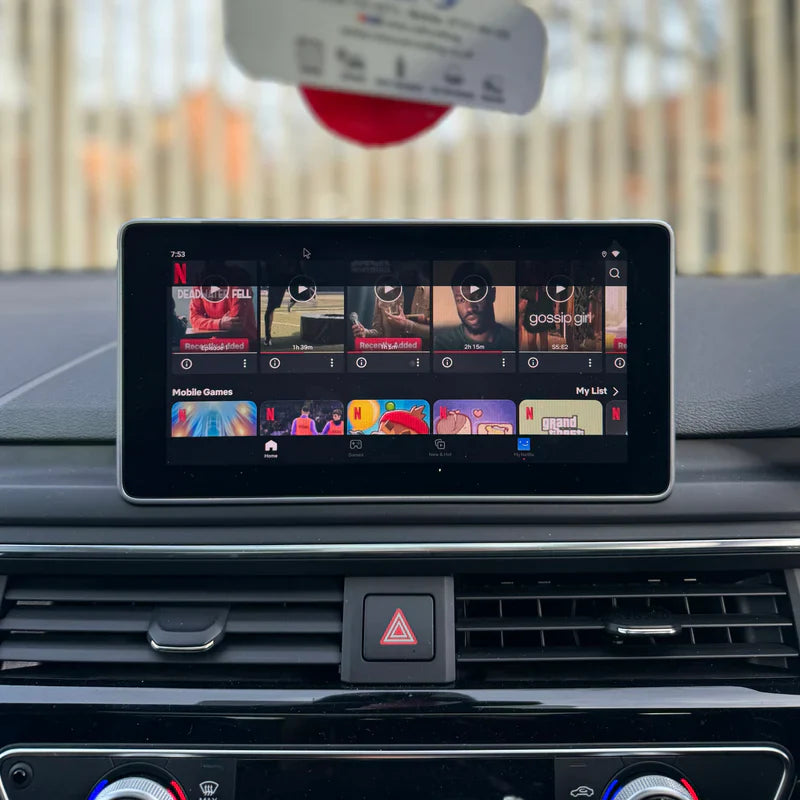 Boîte AI YouTube et Netflix pour Audi