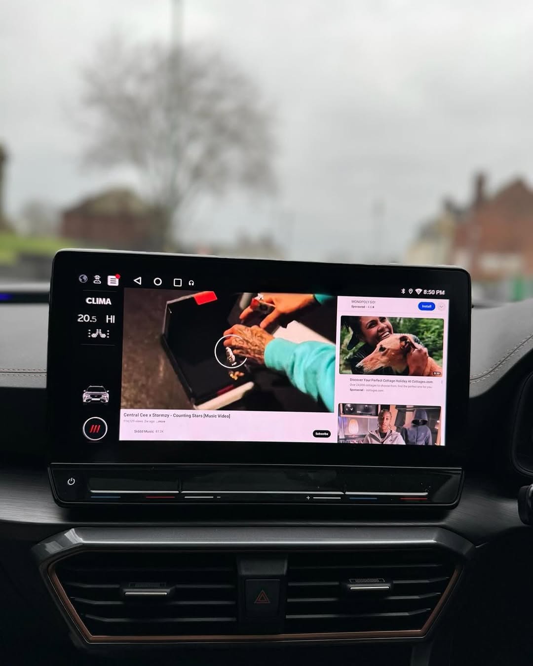 Youtube & Netflix AI-Box voor Cupra