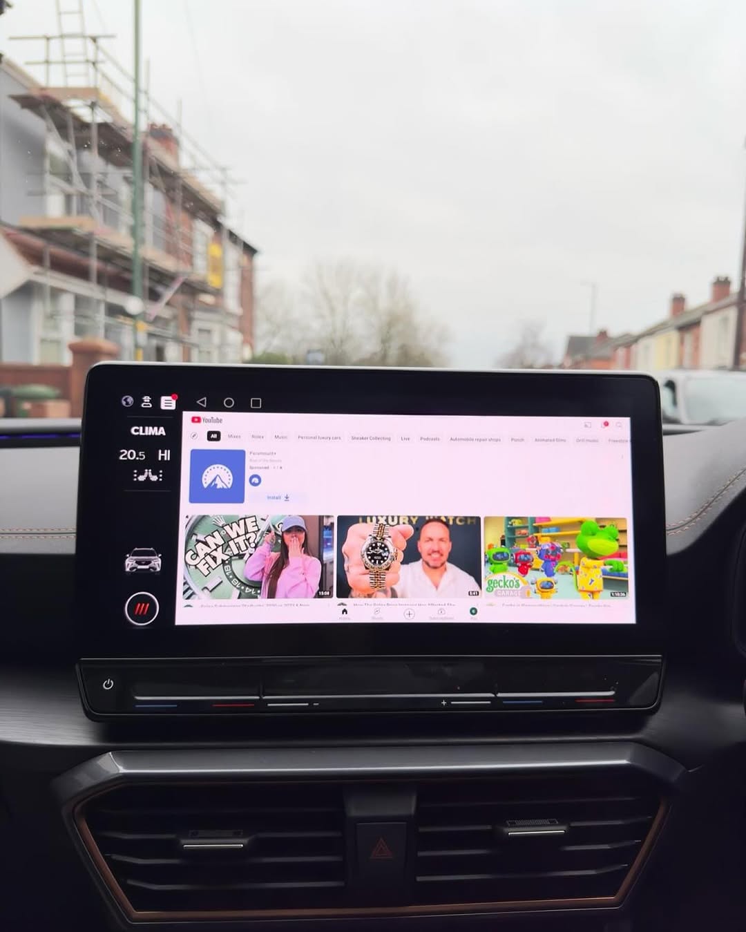 Youtube & Netflix AI-Box voor Cupra