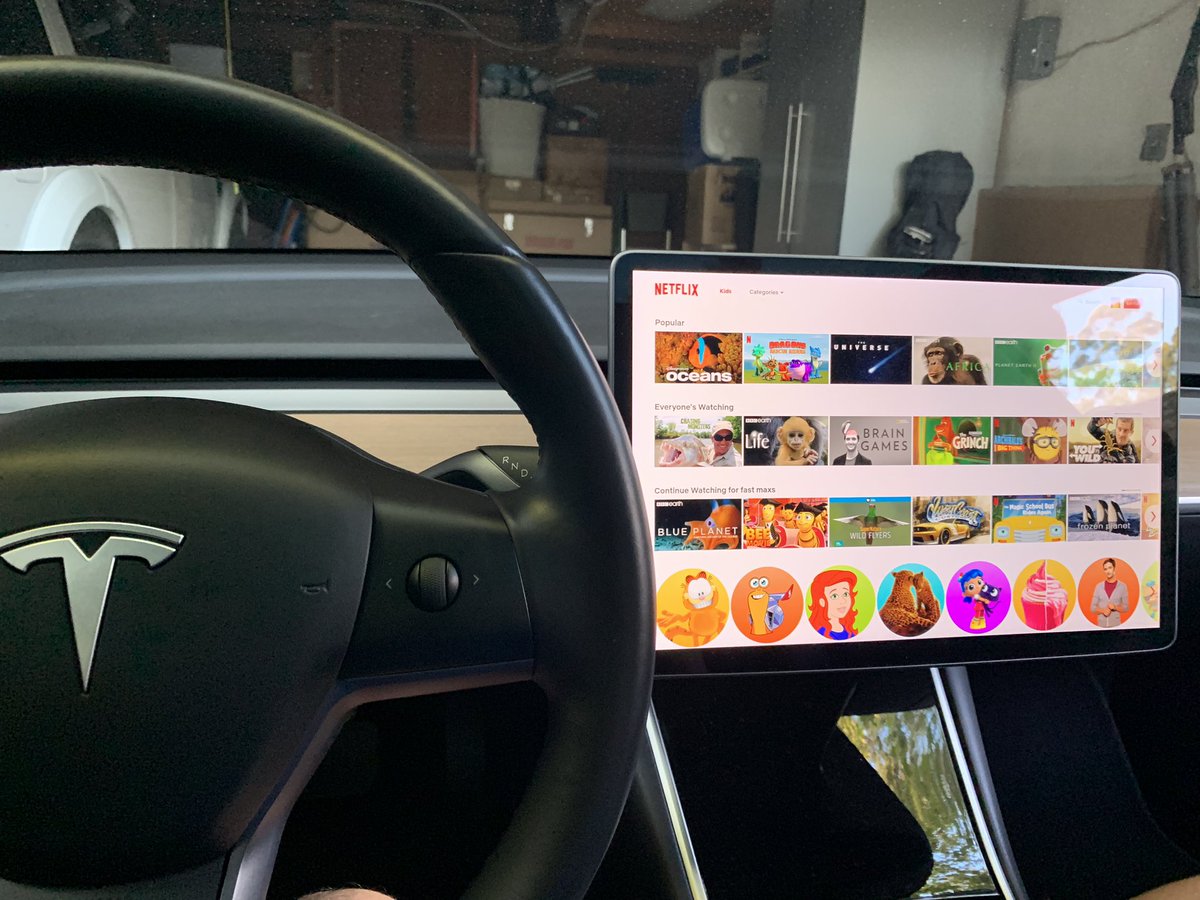Boîte AI Carplay YouTube et Netflix pour Tesla