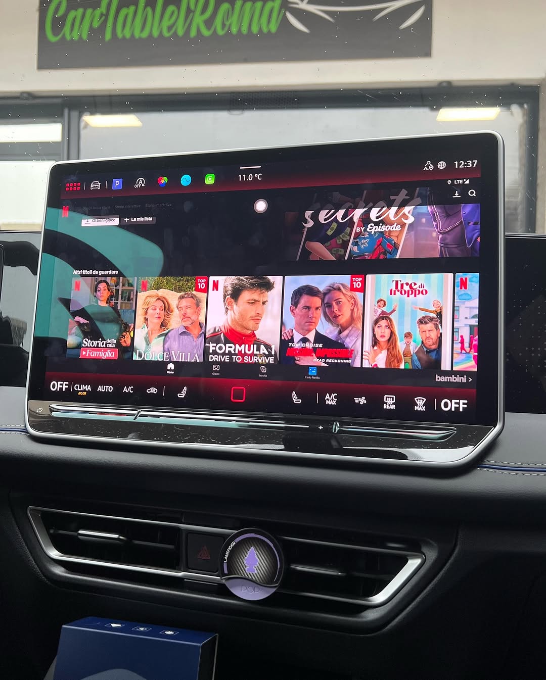 Youtube & Netflix AI-Box voor Cupra