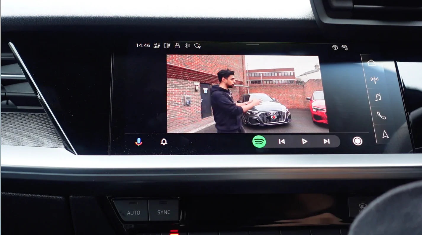 Boîte AI YouTube et Netflix pour Audi