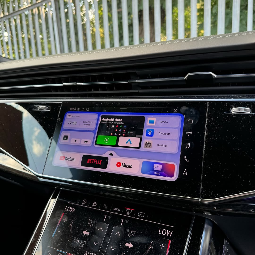 Boîte AI YouTube et Netflix pour Audi