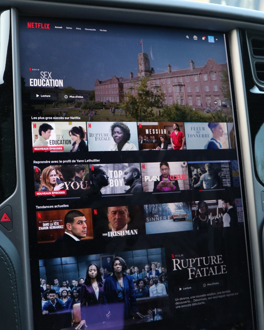 Boîte AI Carplay YouTube et Netflix pour Tesla