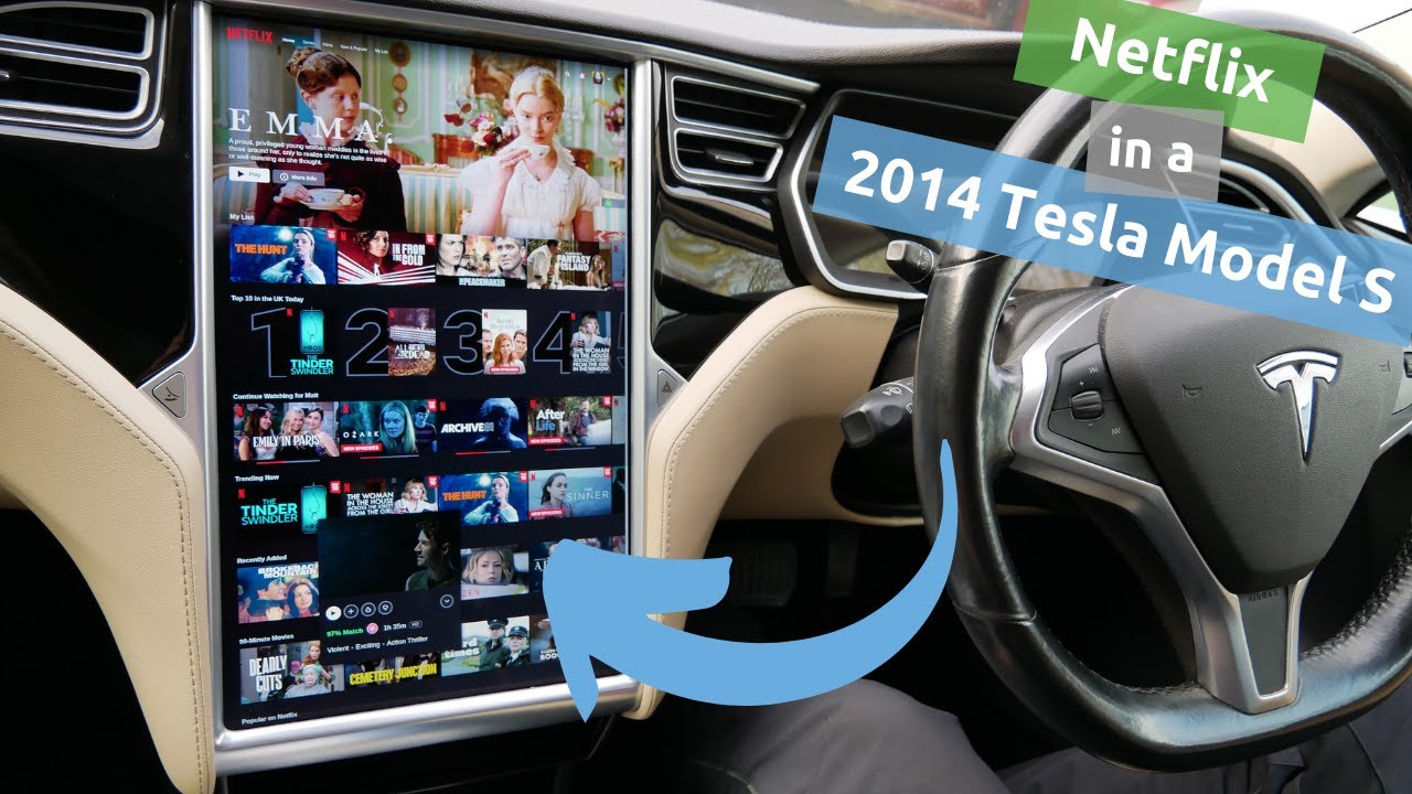 Boîte AI Carplay YouTube et Netflix pour Tesla