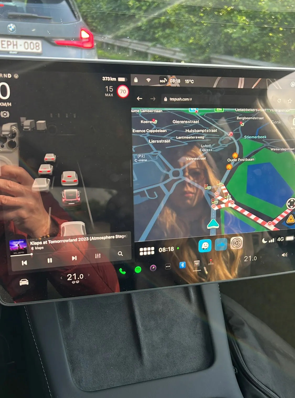 Boîte AI Carplay YouTube et Netflix pour Tesla