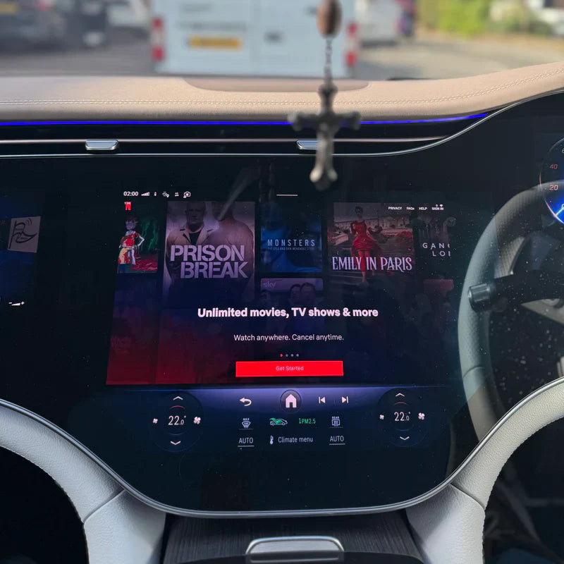 Boîte AI YouTube et Netflix pour Mercedes