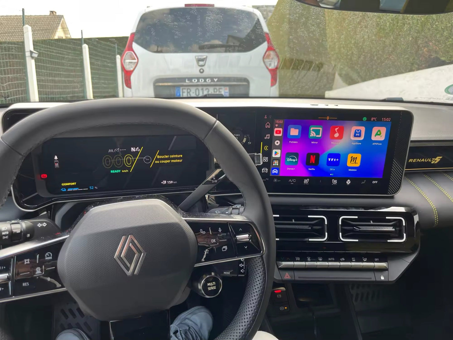 Youtube & Netflix AI-Box voor Renault