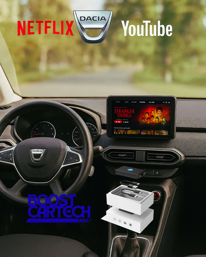 Youtube & Netflix AI-Box voor Dacia