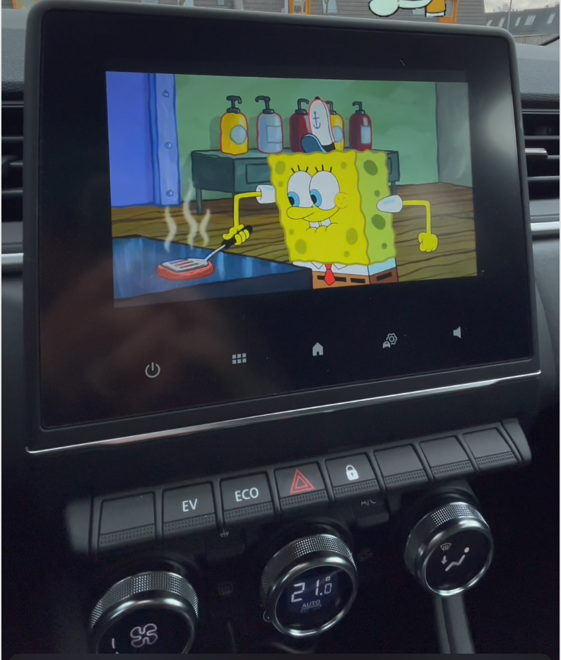Youtube & Netflix AI-Box voor Renault